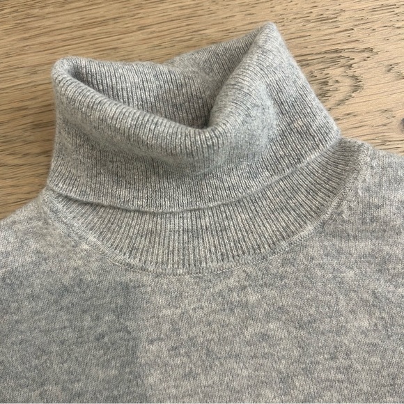 InCashmere Turtleneck Pullover Knit Sweater - Picture 2 of 10